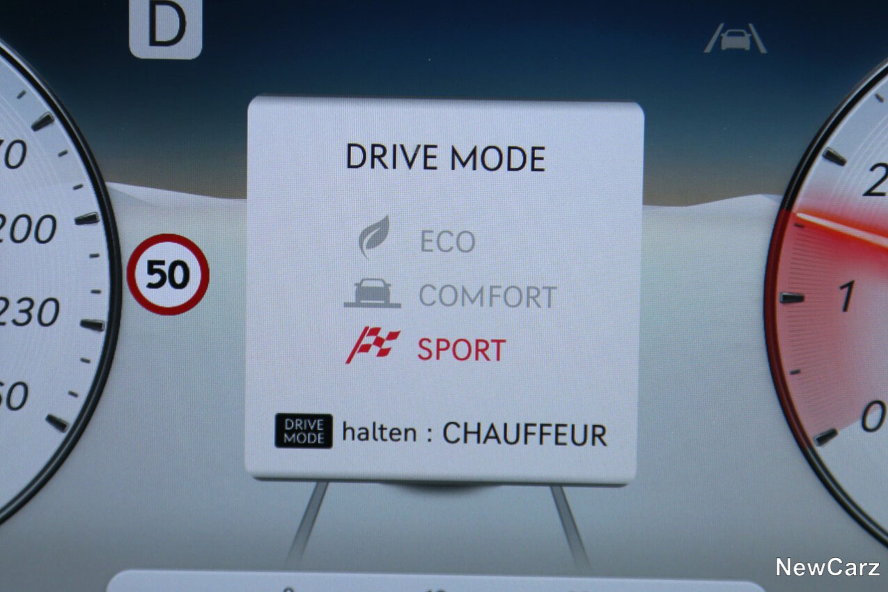 Genesis G90 LWB Fahrmodi