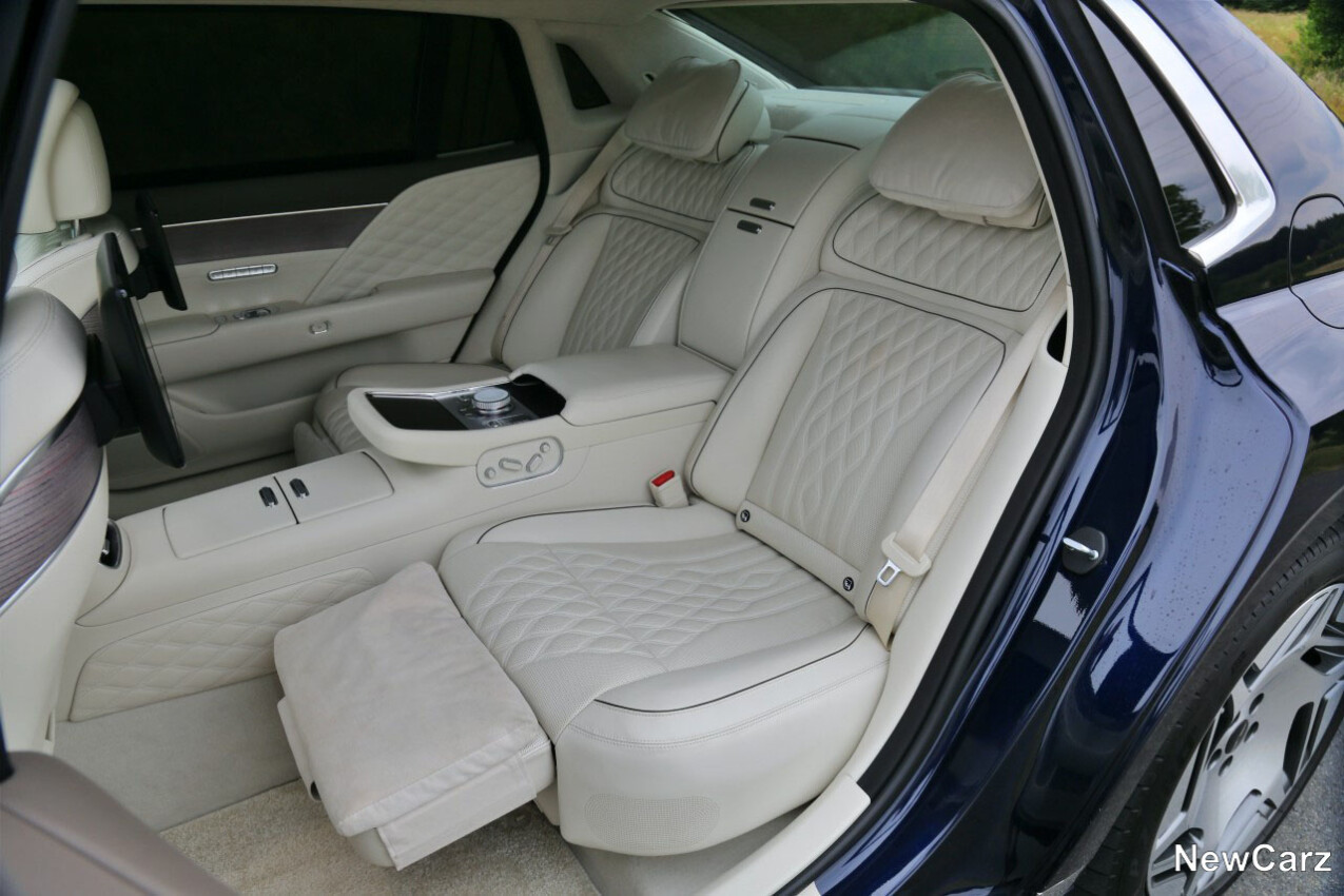 Genesis G90 LWB Fond Einzelsitz Relaxfunktion