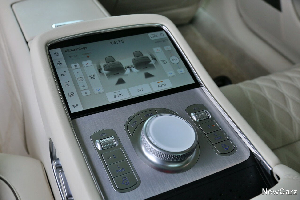 Genesis G90 LWB Fond Bedieneinheit