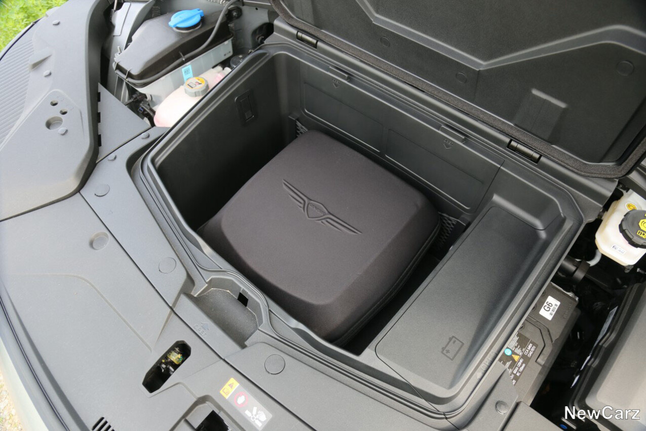 Genesis GV60 Frunk beladen