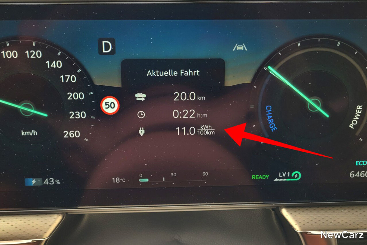 Genesis GV60 Sparrunde Verbrauch