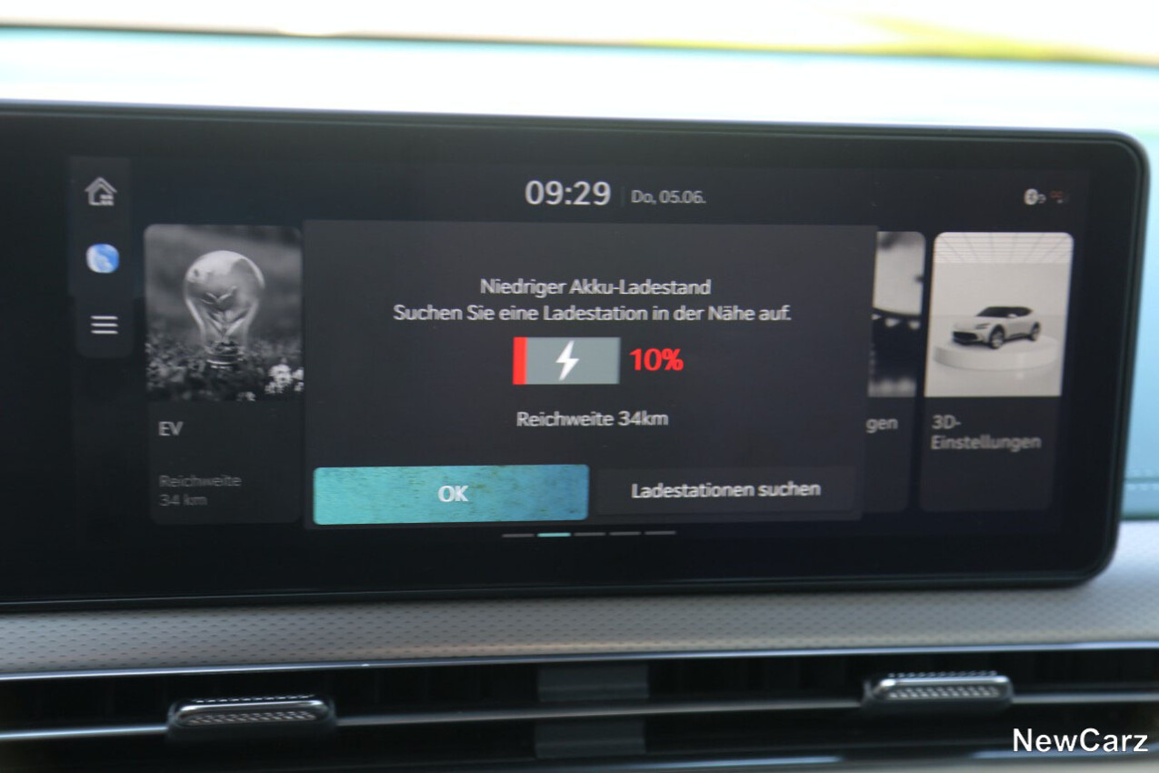 Genesis GV60 Akku leer