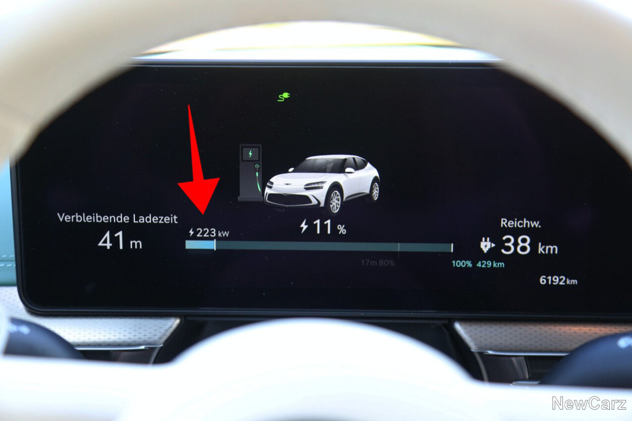 Genesis GV60 Ladestrom