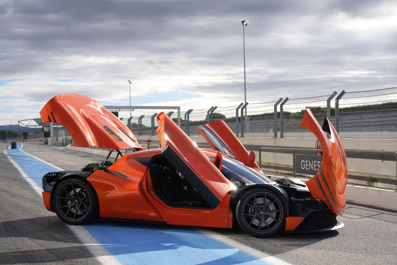 Genesis Magma GT Concept on Track