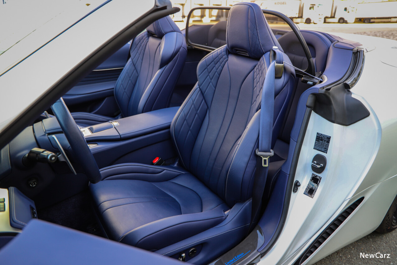 Lexus LC 500 Ultimate Edition Fahrersitz