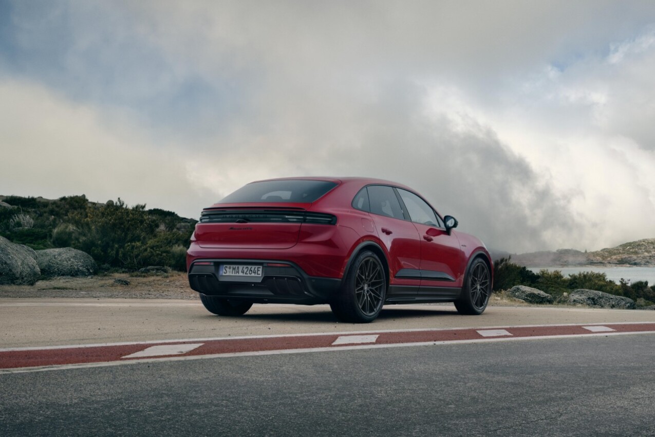 Porsche Macan GTS hinten schräg