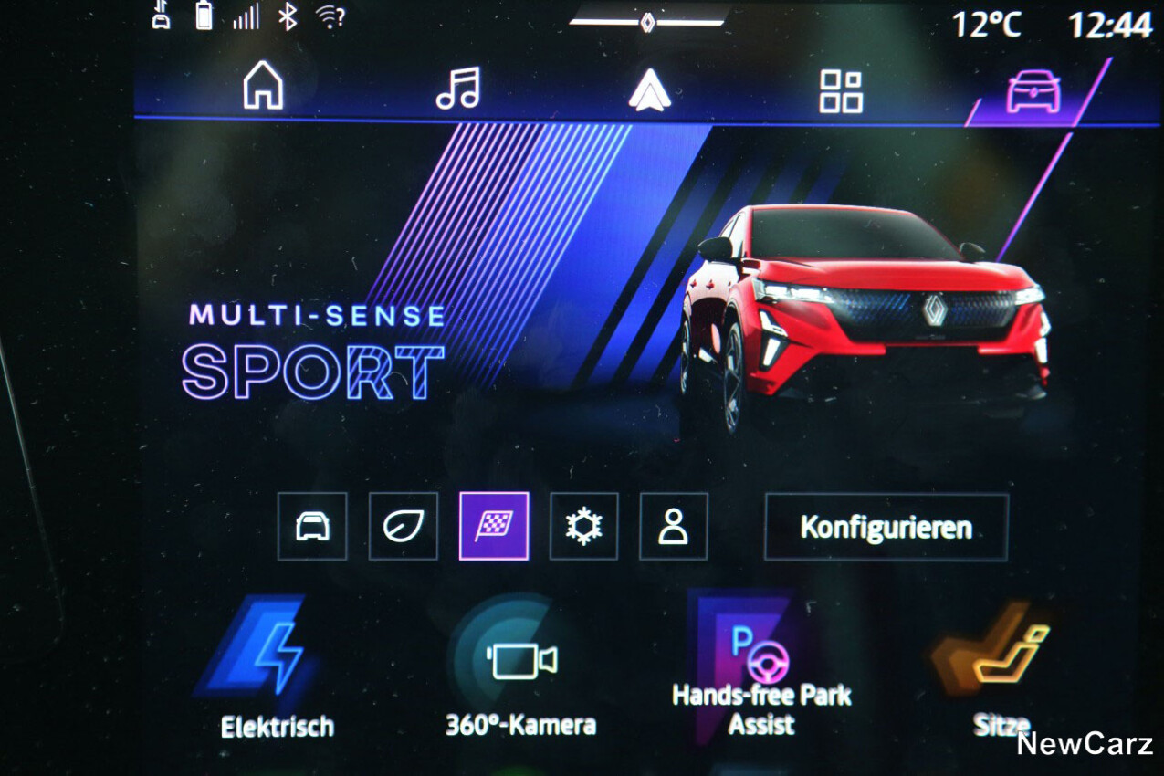 Renault Rafale PHEV Fahrmodi