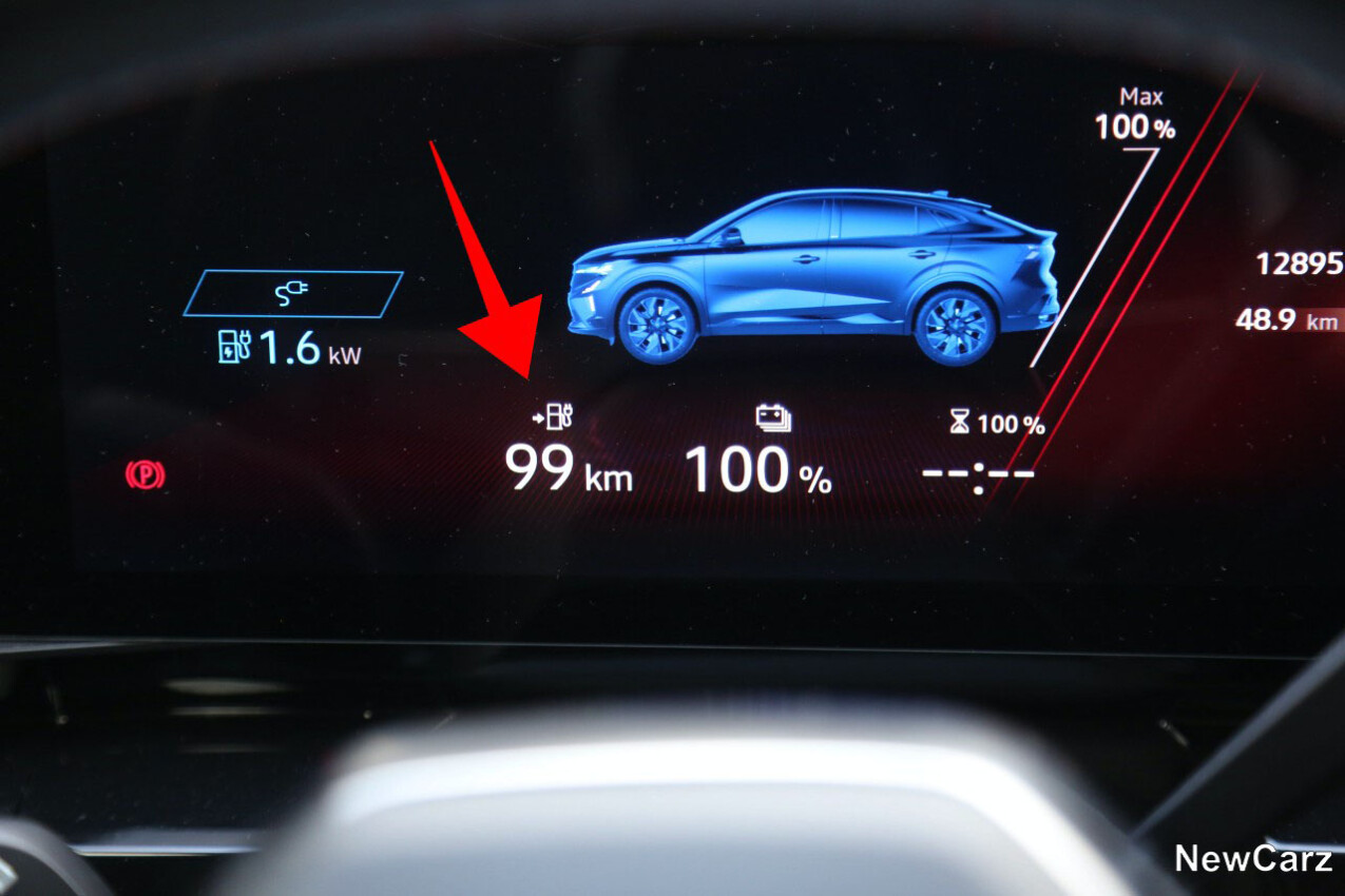 Renault Rafale PHEV Reichweite