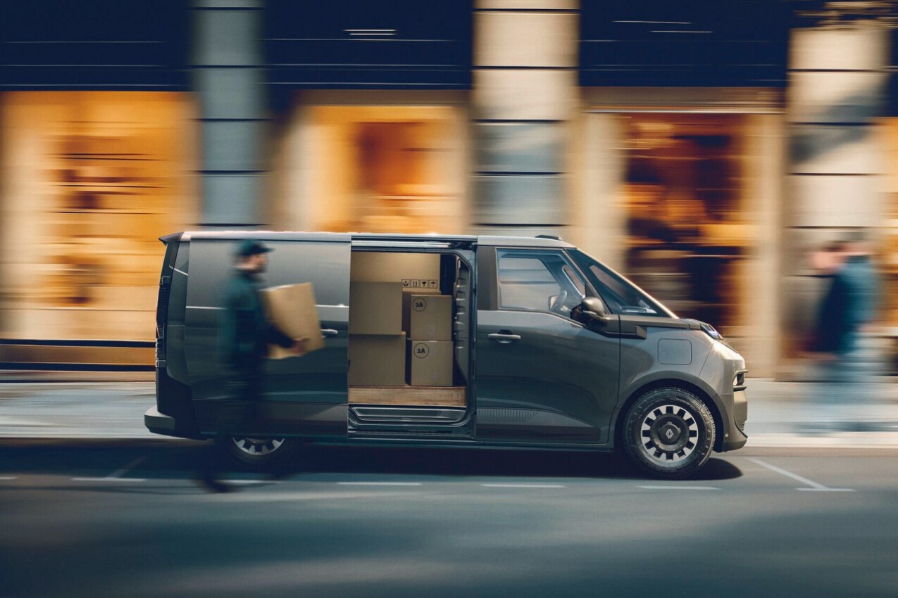 Renault Traffic E-Tech Beladung