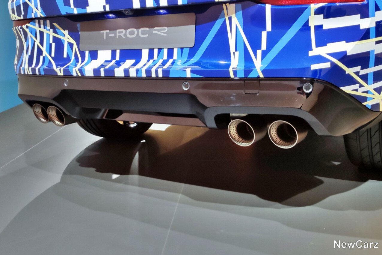 VW T-Roc R 2 Endrohre