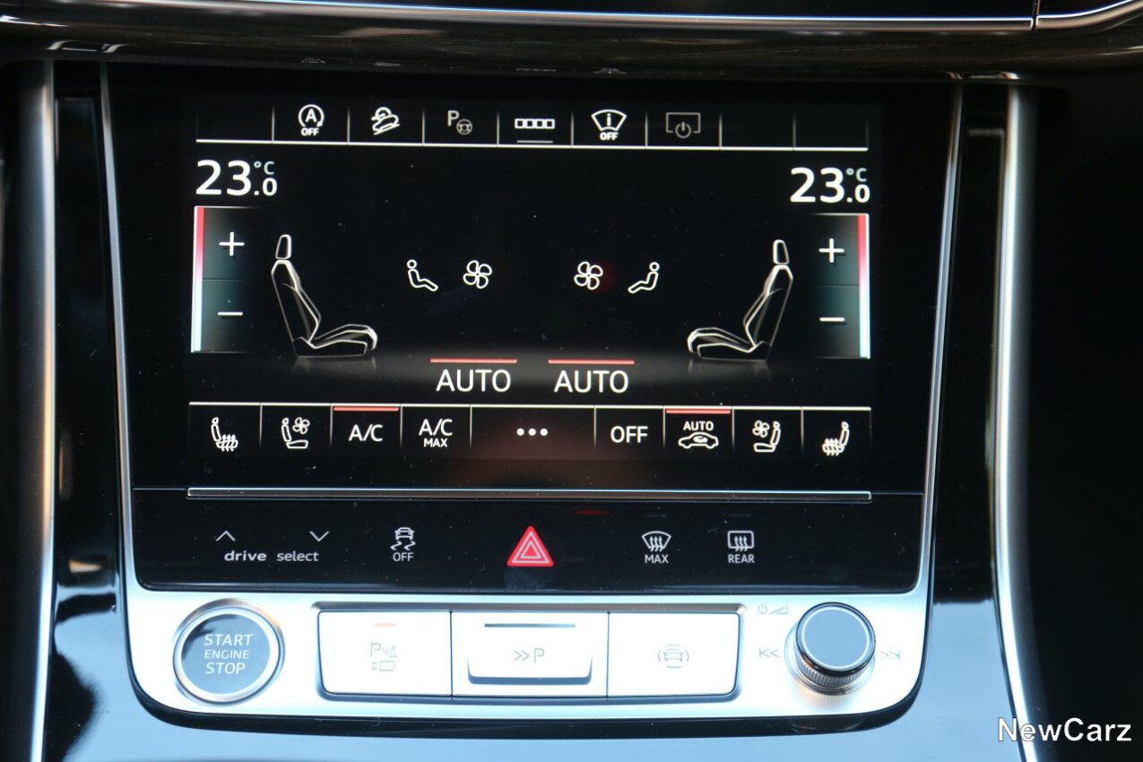 Audi Q7 Klimabedienung