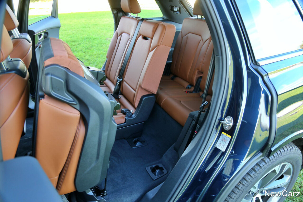 Audi Q7 Zugang 3. Sitzreihe