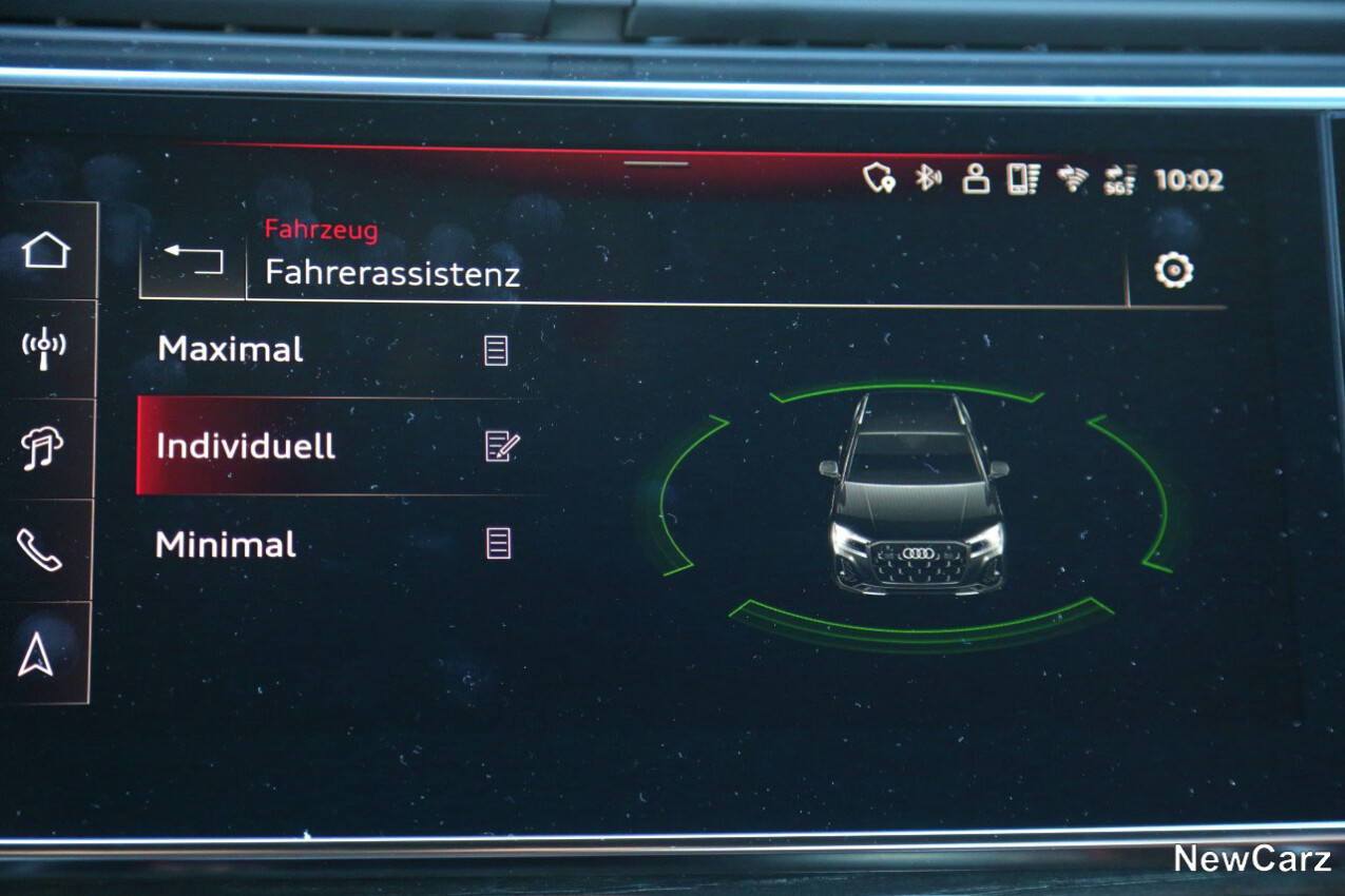 Audi Q7 Assistenzsysteme