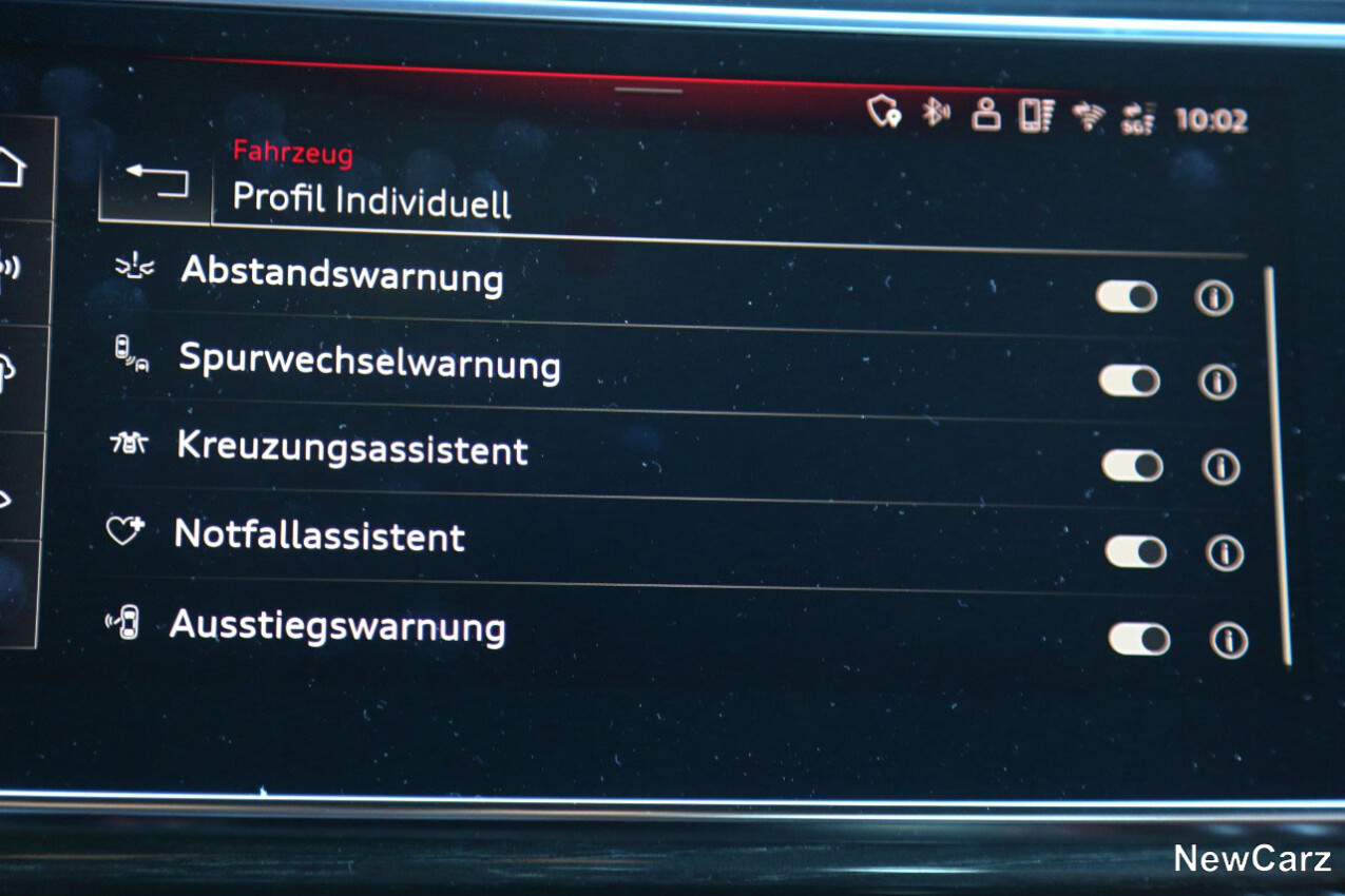 Audi Q7 Assistenzsysteme