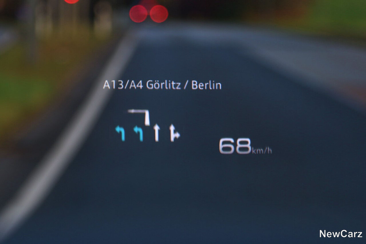 Audi Q7 HUD