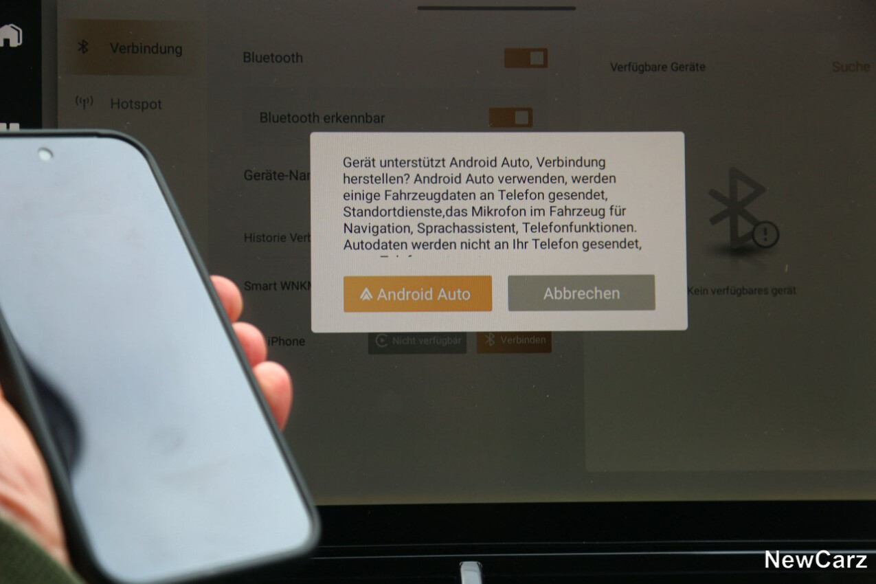 GWM Wey 05 Android Auto