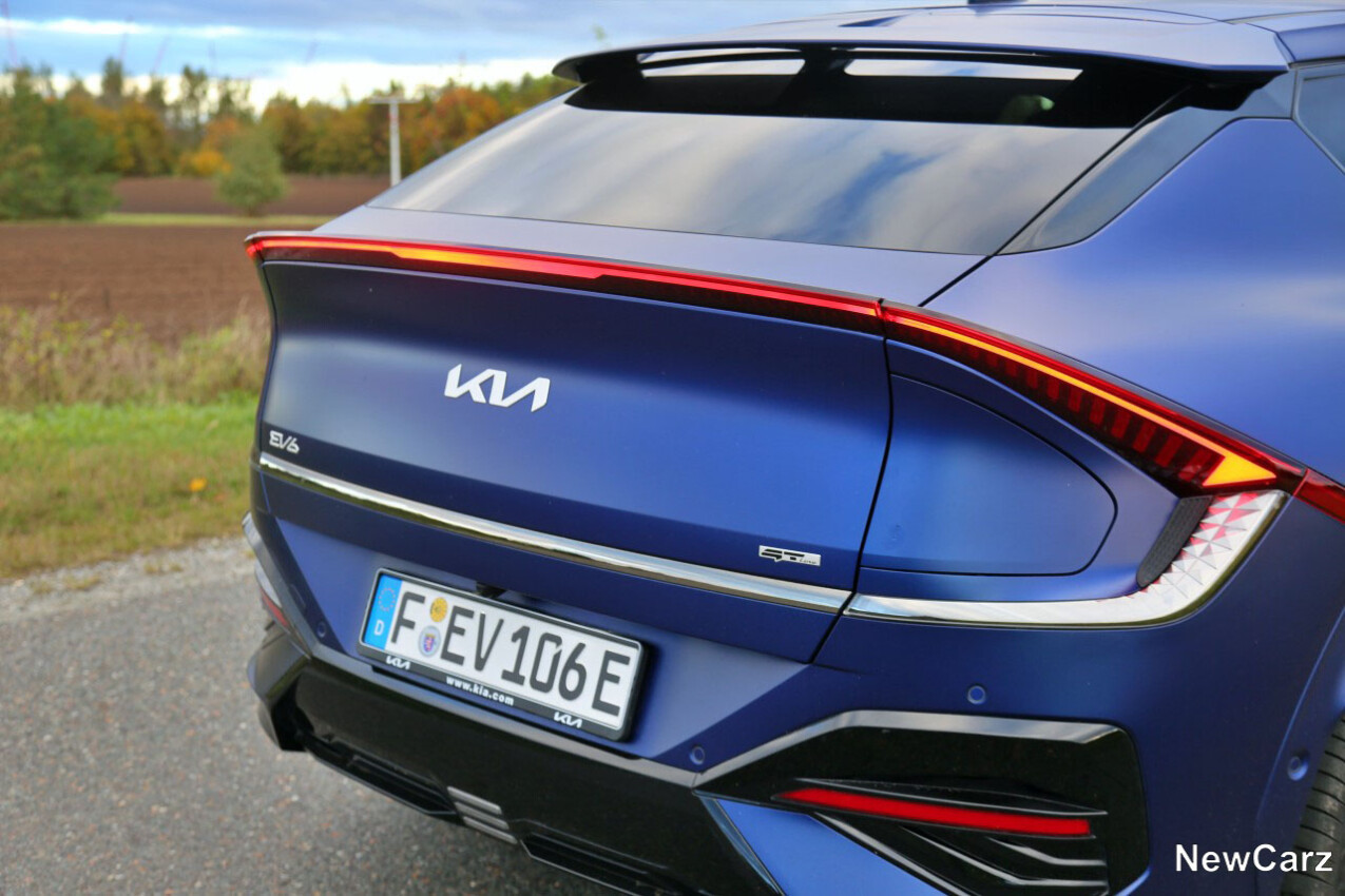 Kia EV6 Facelift Lichtleiste am Heck