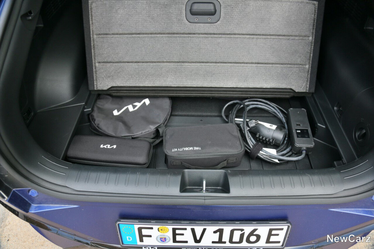 Kia EV6 Facelift Kofferraum darunter