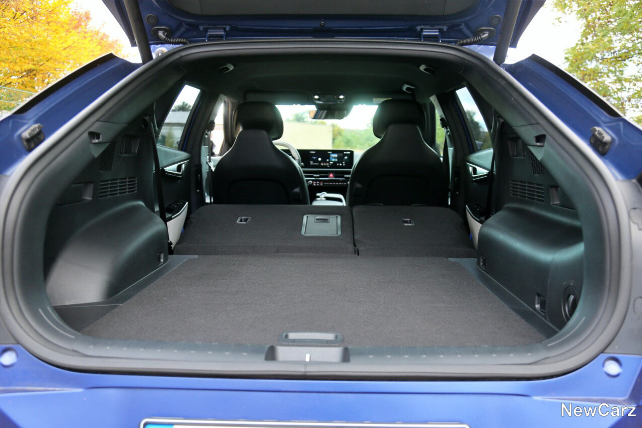 Kia EV6 Facelift Kofferraum maximiert