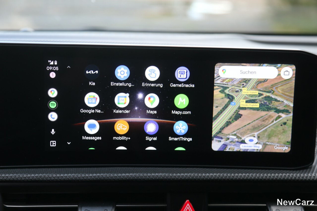 Kia EV6 Facelift Android Auto