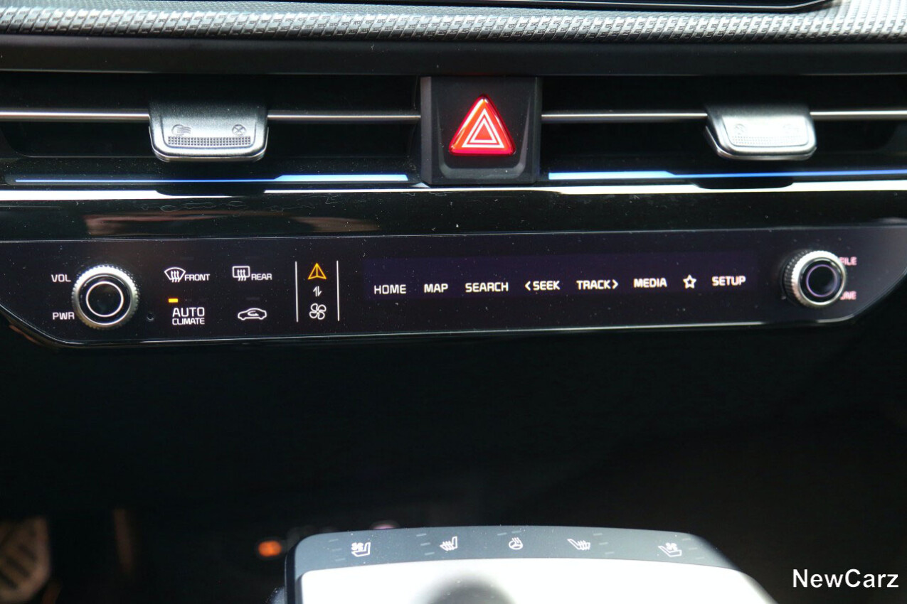 Kia EV6 Facelift Infotainment-Steuerung