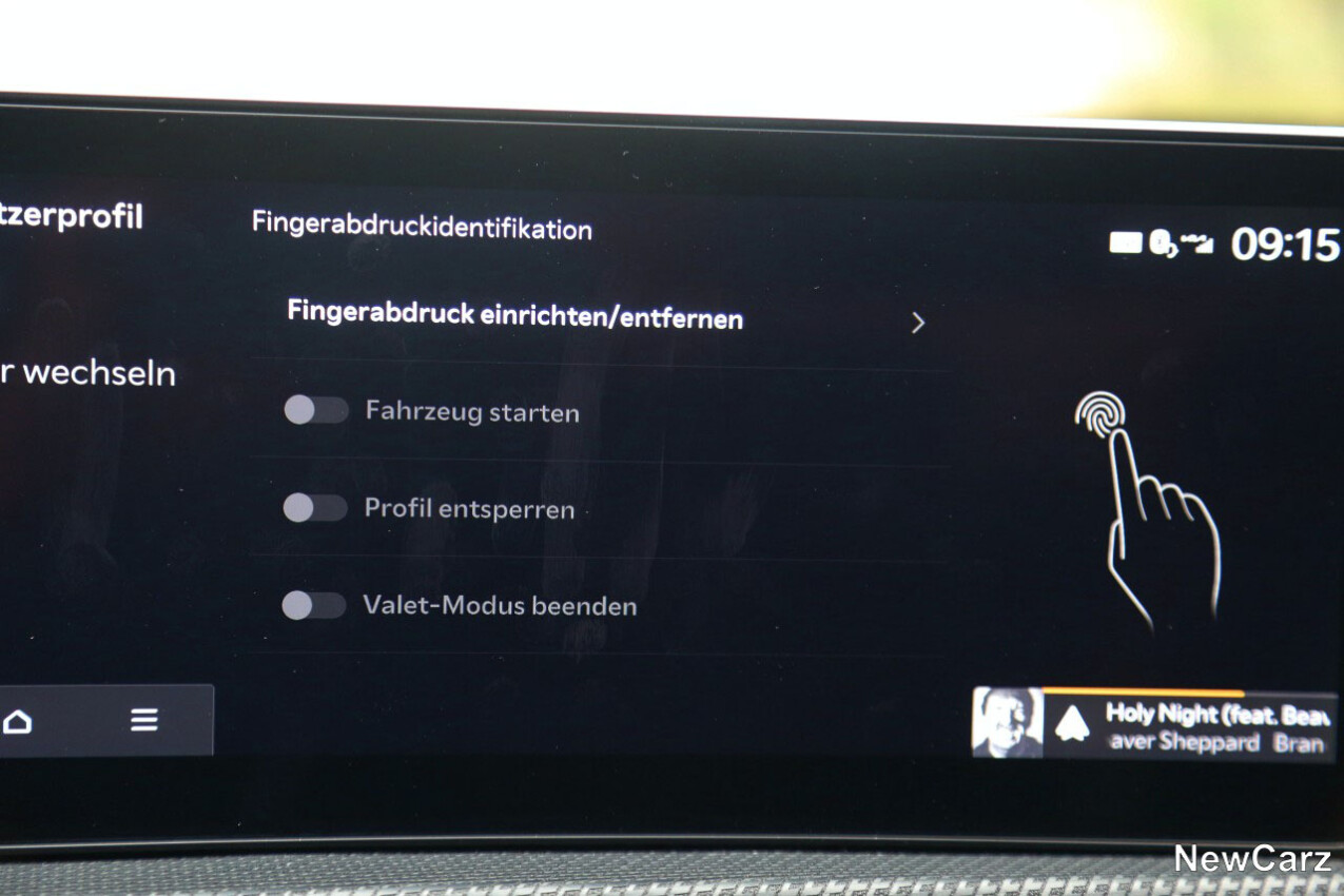 Kia EV6 Facelift Fingerprint