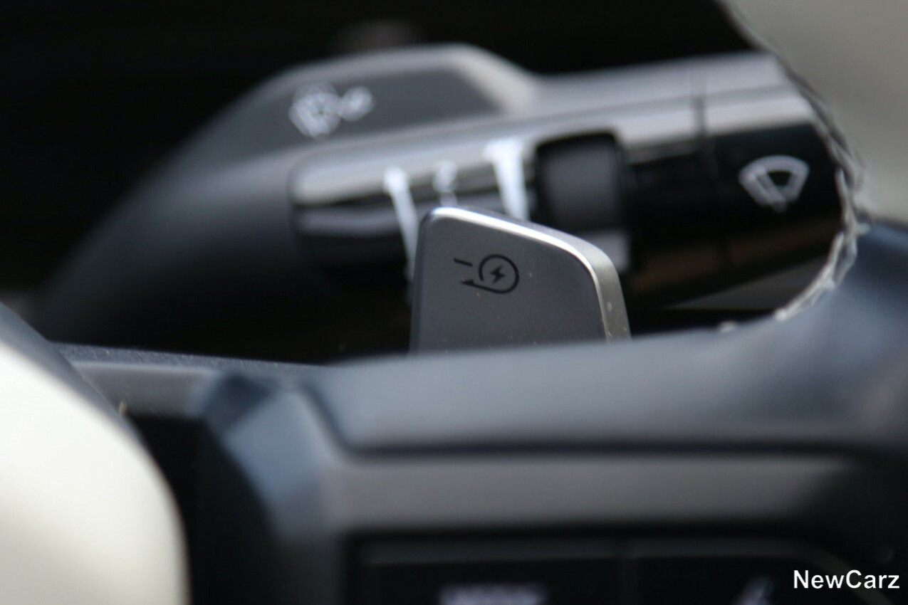 Kia EV6 Facelift Schaltpaddle für Rekuperationsstärke