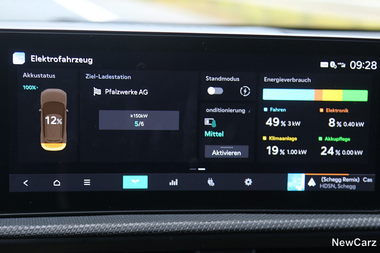 Kia EV6 Facelift EV-Menü