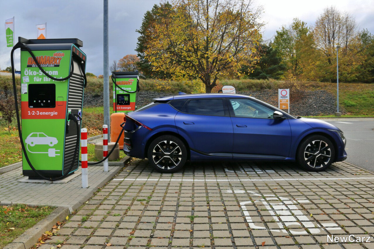 Kia EV6 Facelift Aufladen