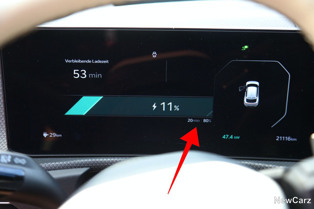 Kia EV6 Facelift Aufladezeit