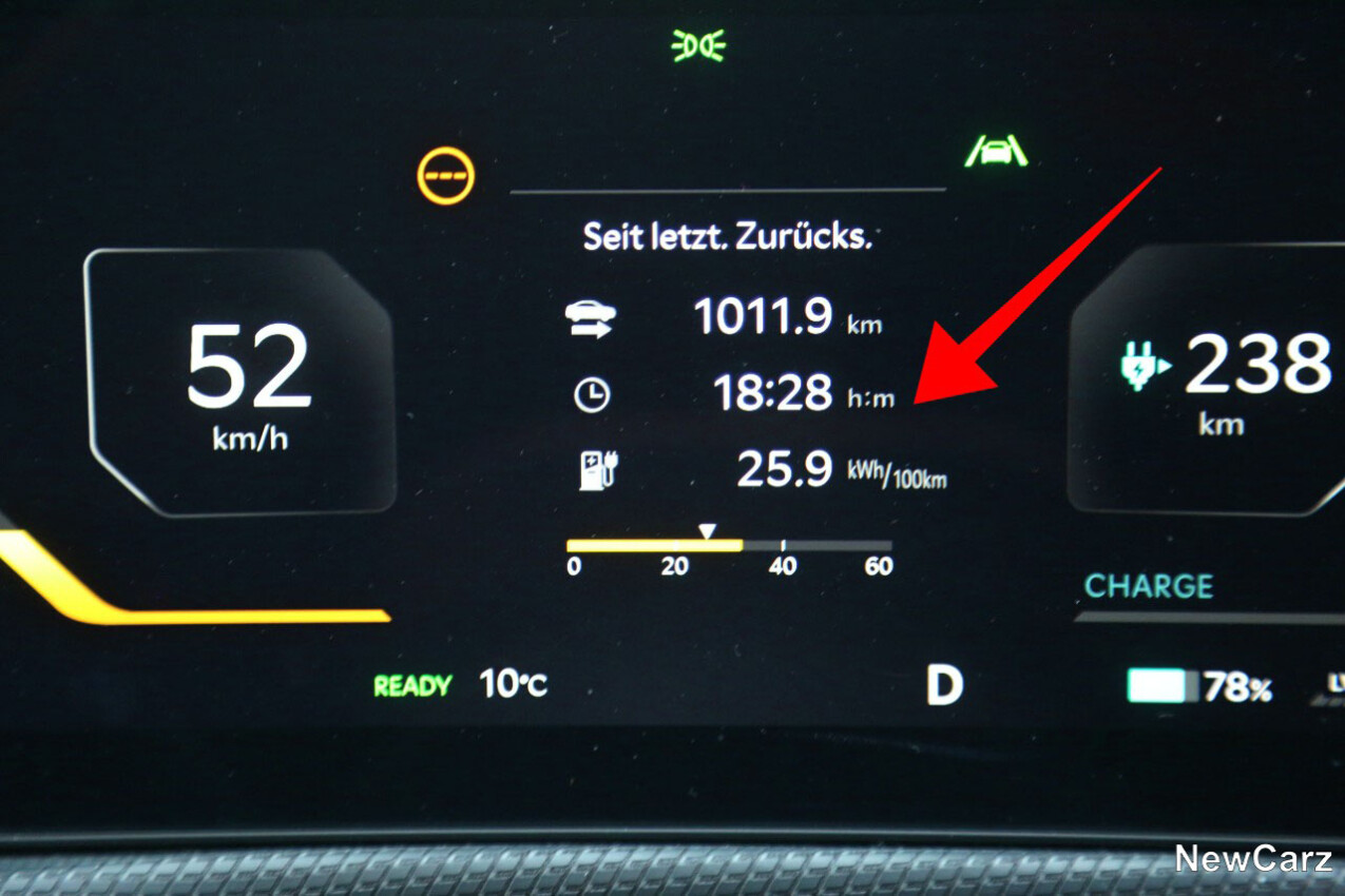 Kia EV6 Facelift Verbrauch Autobahn