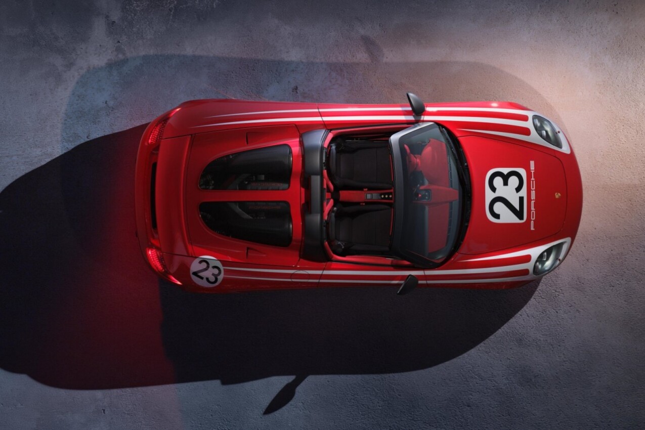 Porsche Carrera GT oben