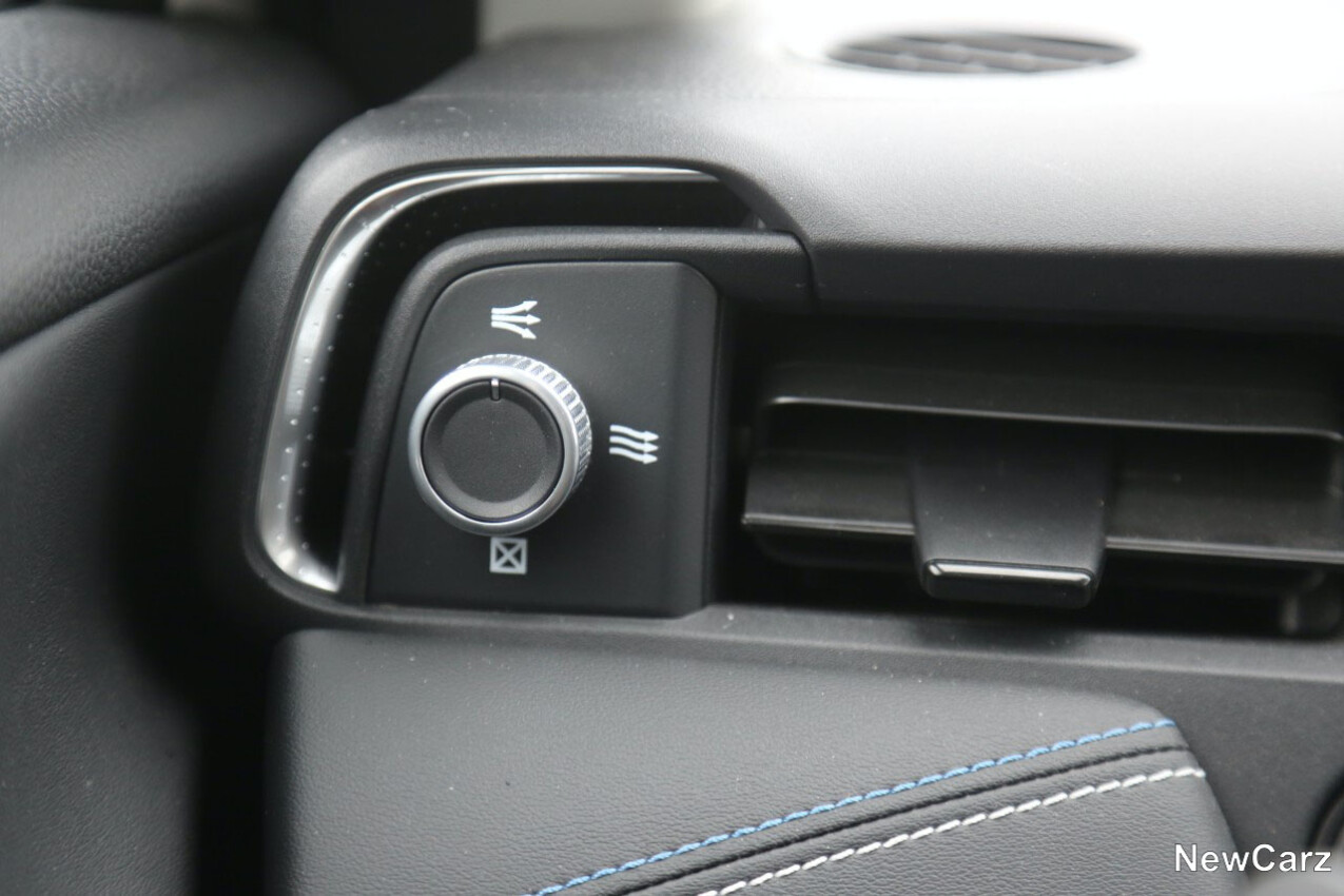 Honda e:NY1 Lüftungsdüsensteuerung