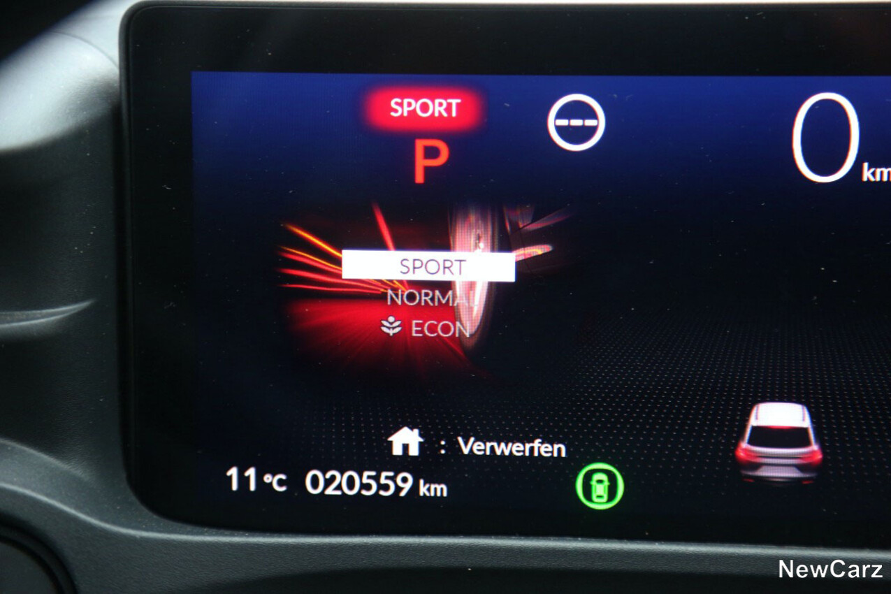 Honda e:NY1 Fahrmodi