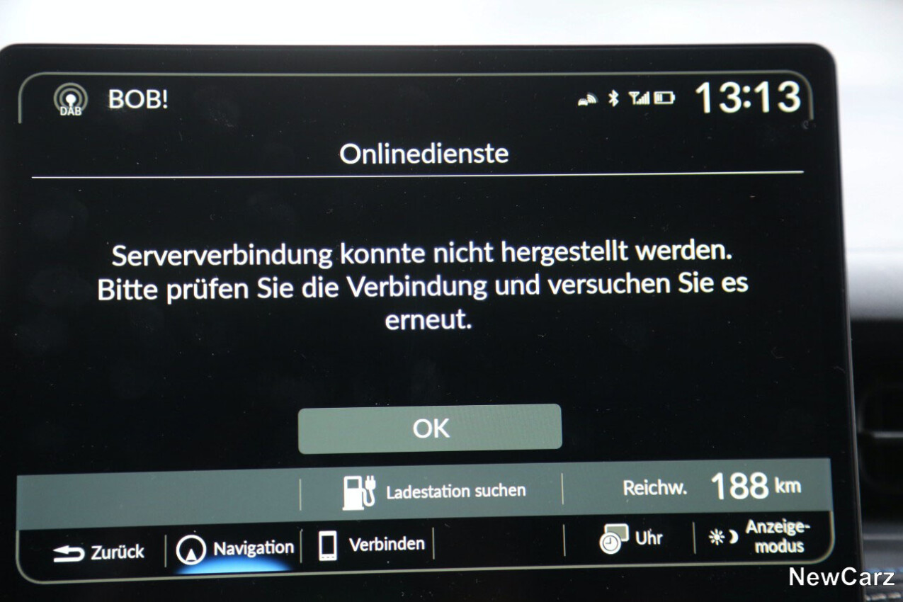 Honda e:NY1 Onlineverbindung