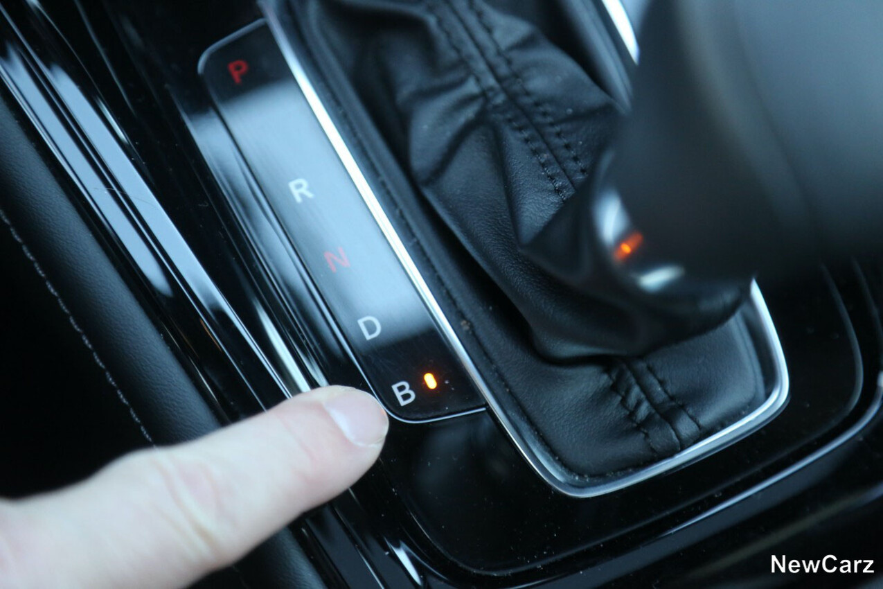 Honda HR-V Facelift Wählhebel auf B