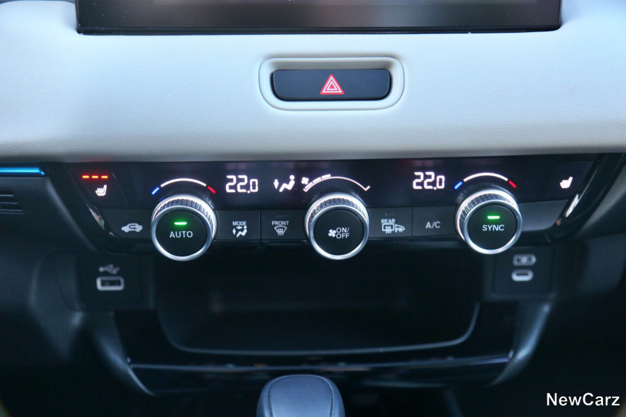 Honda HR-V Facelift Klimaautomatik