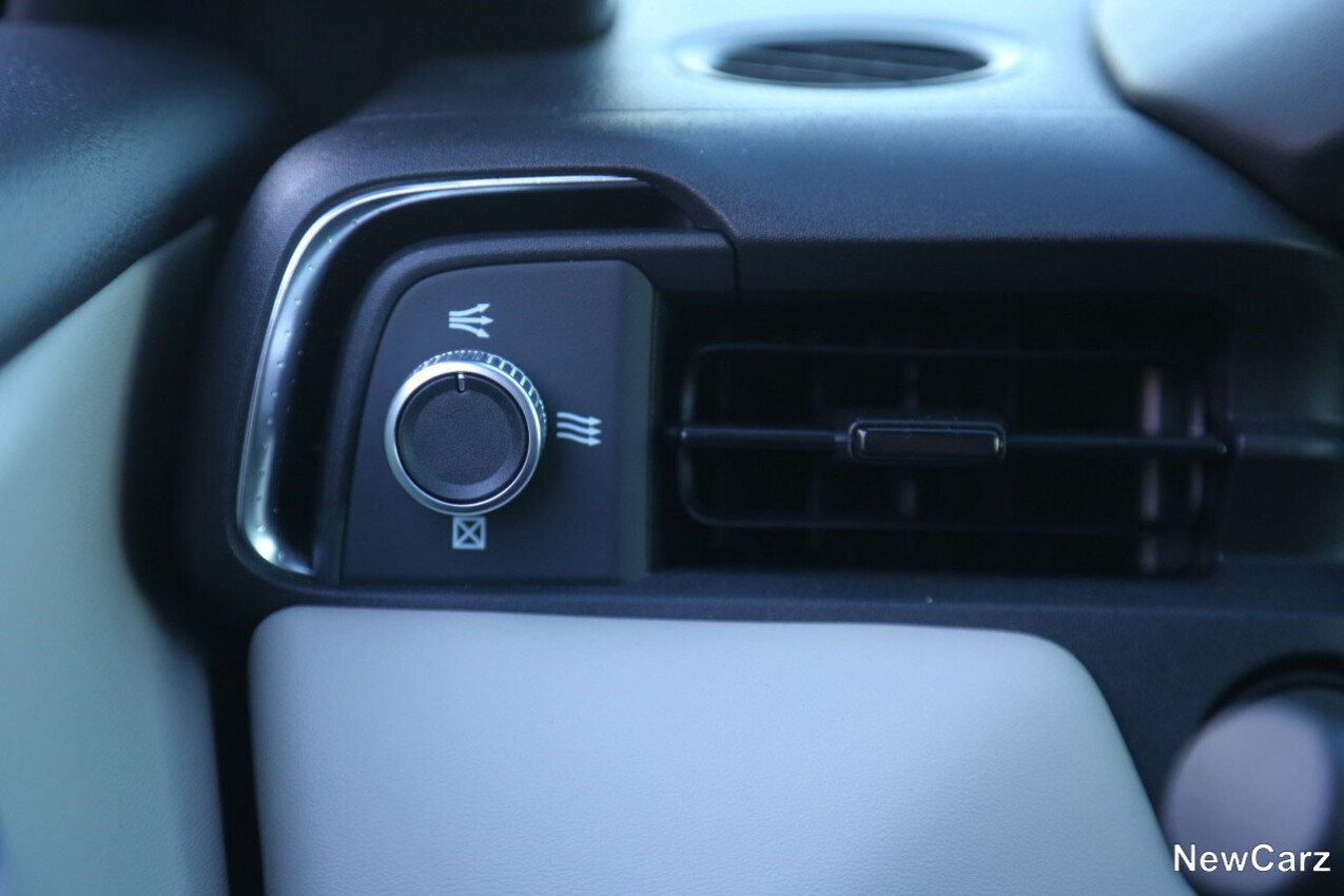 Honda HR-V Facelift Luftverteilung Drehknopf