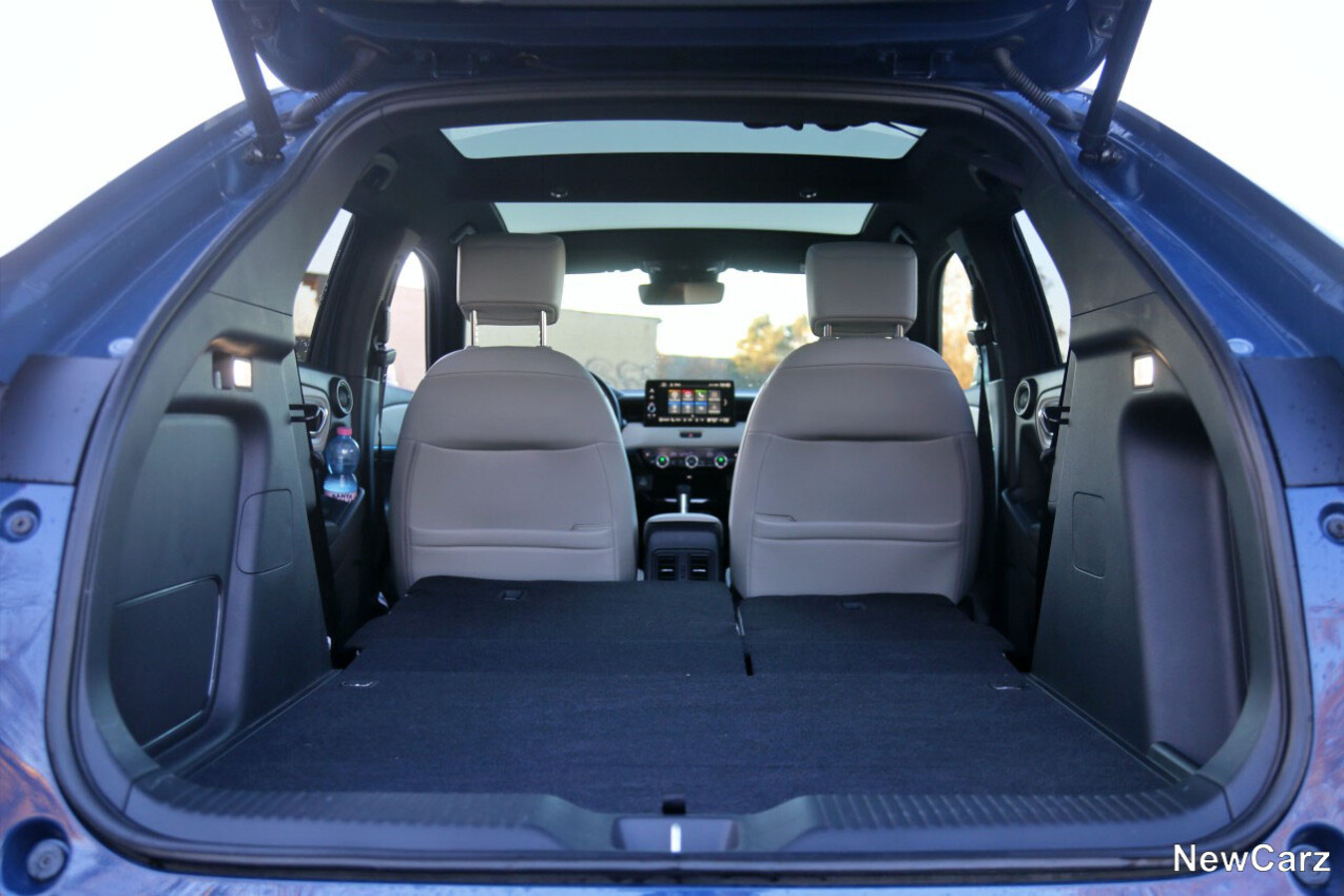 Honda HR-V Facelift Kofferraum maximiert