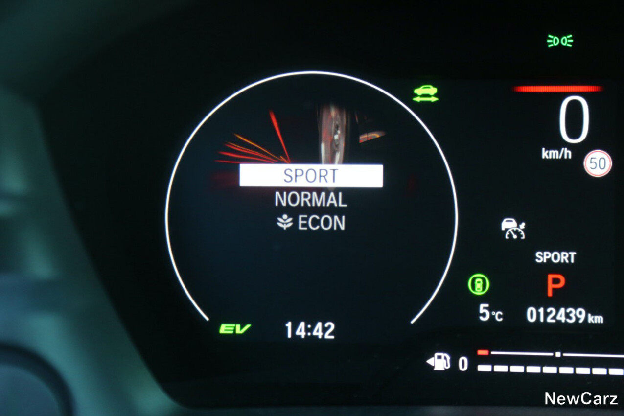 Honda HR-V Facelift Fahrmodi