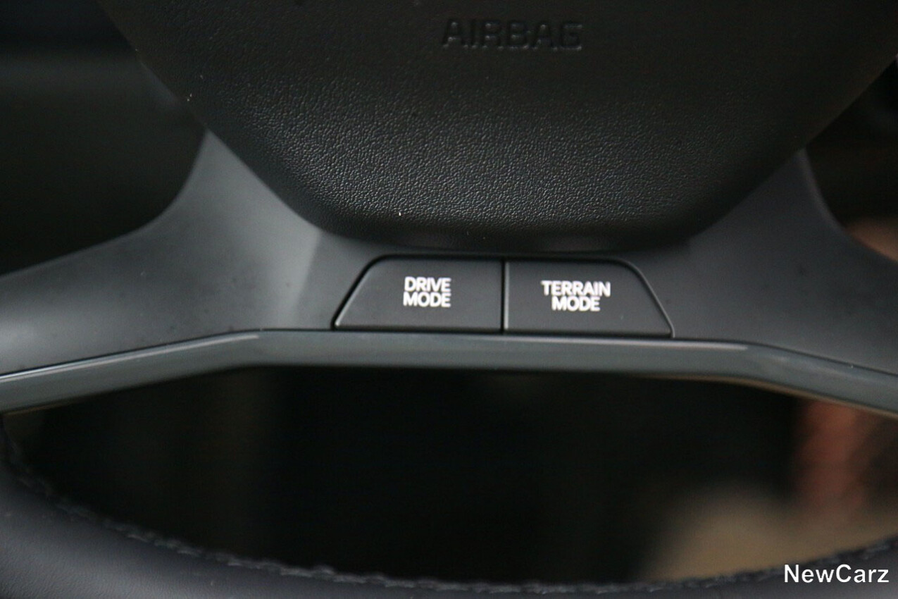 Kia EV9 AWD Tasten für Fahrmodi