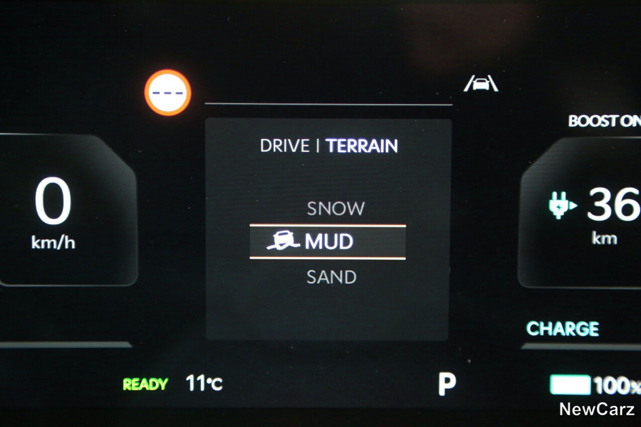 Kia EV9 AWD Fahrmodi offroad