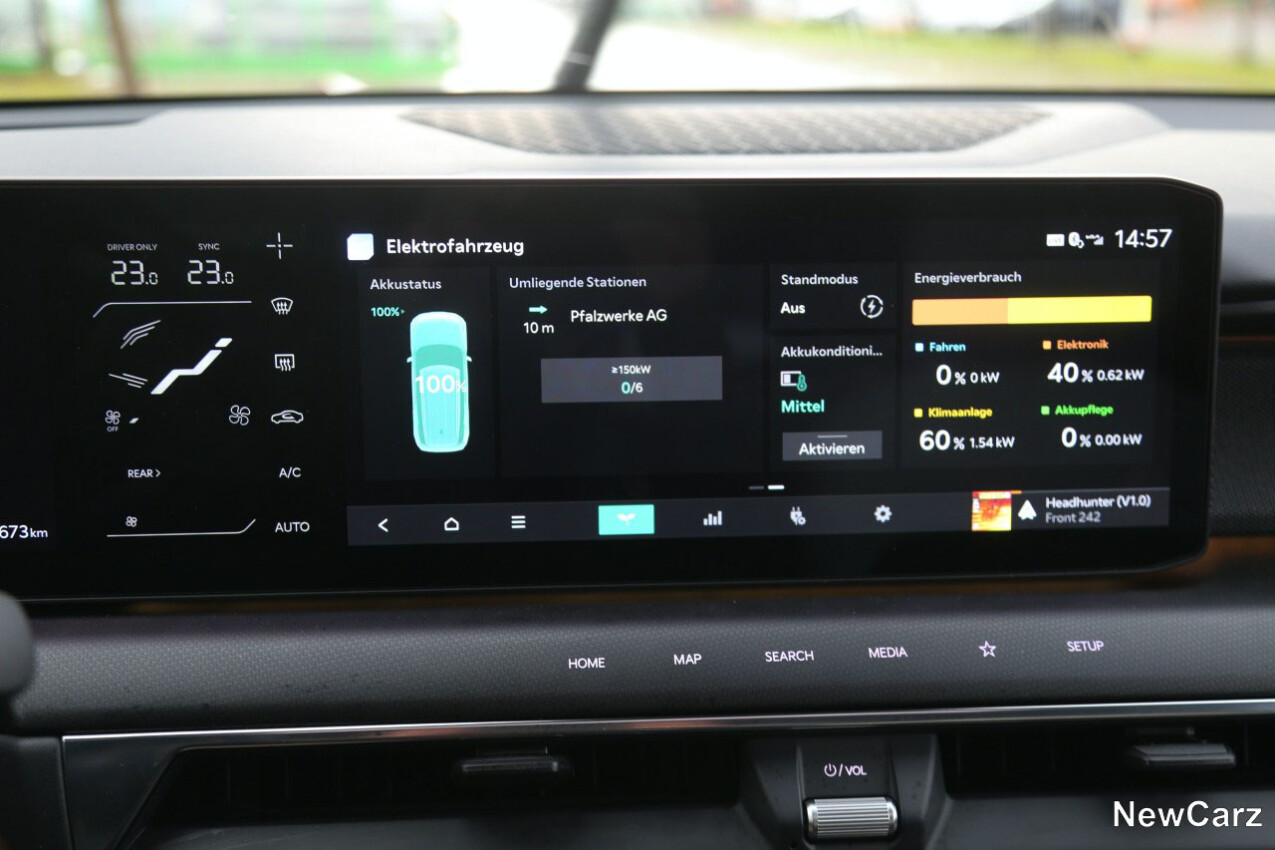 Kia EV9 AWD EV-Monitor