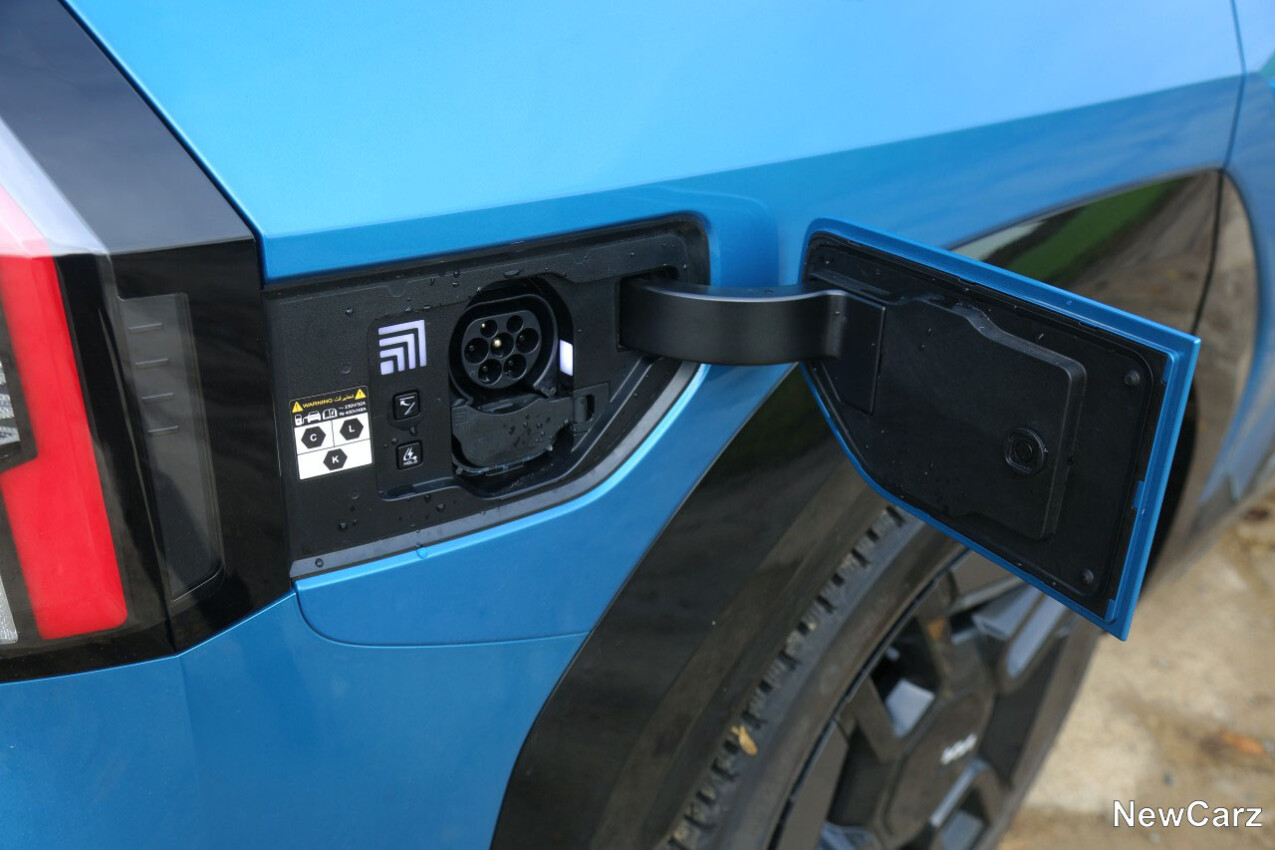 Kia EV9 AWD Ladeanschluss