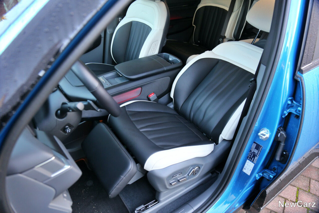 Kia EV9 AWD Fahrersitz Relaxmodus 
