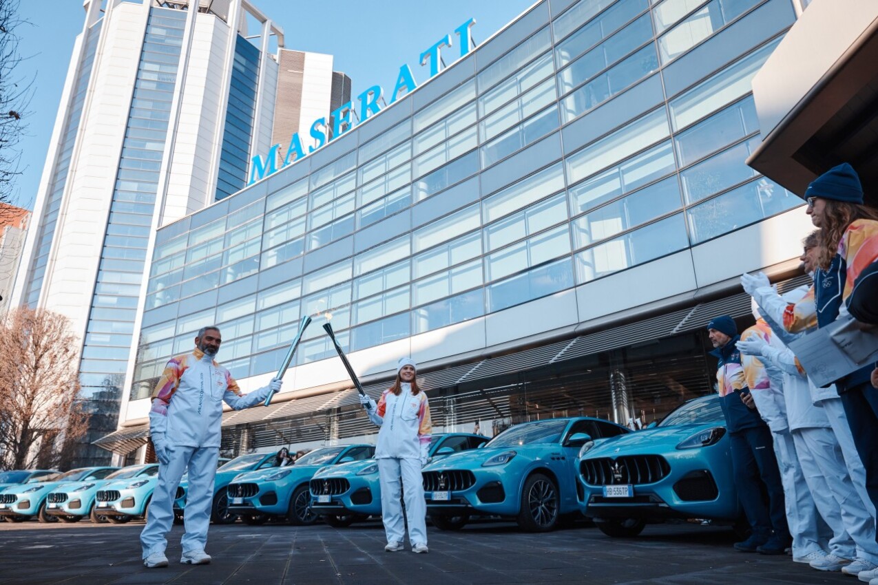 Maserati Grecale Cristallo - olympisches Feuer