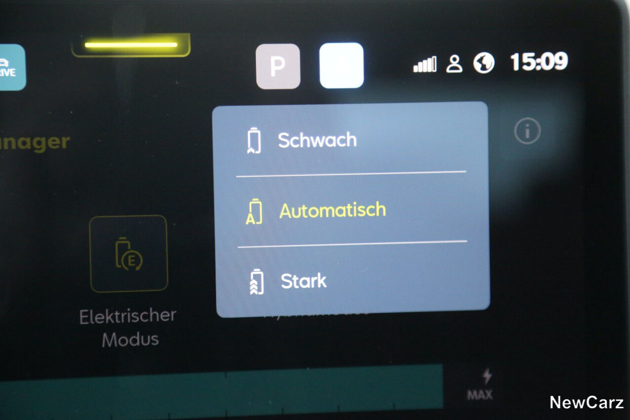 Seat Leon e-Hybrid Black Edition Rekuperation