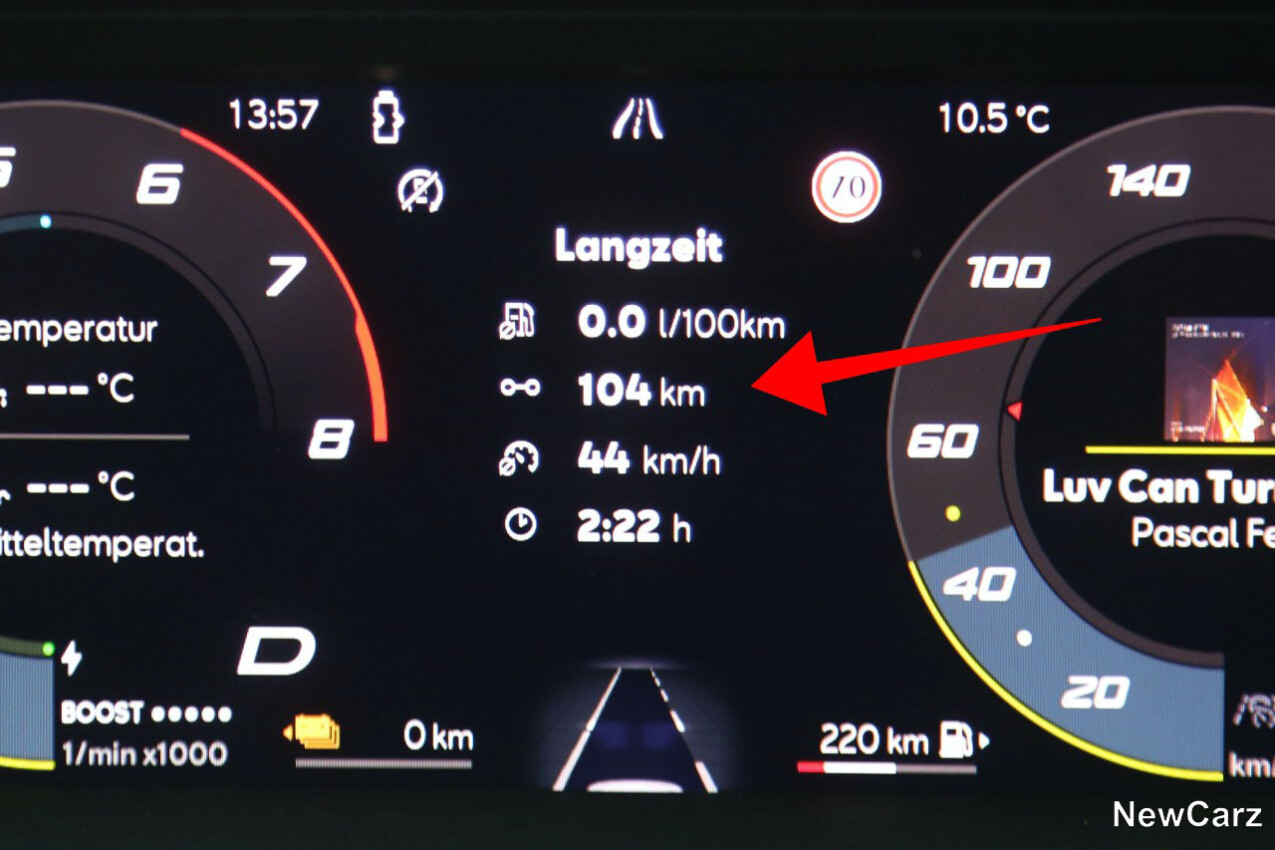 Seat Leon e-Hybrid Black Edition elektrische Reichweite