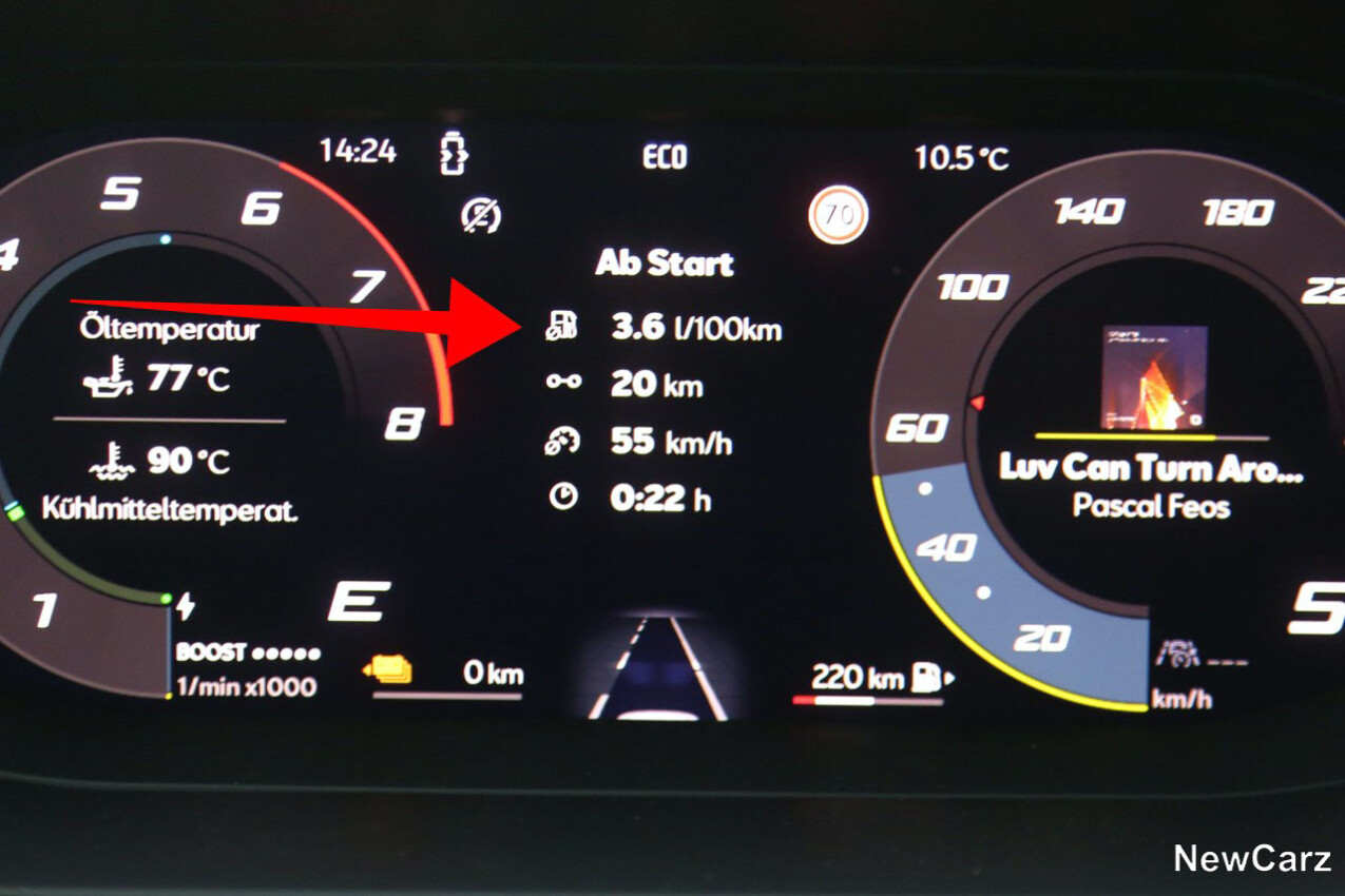 Seat Leon e-Hybrid Black Edition Sparrunde Verbrauch