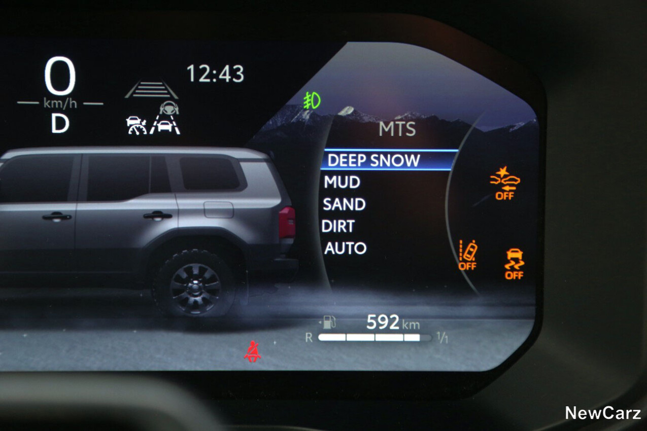 Toyota Land Cruiser Diesel Fahrmodi offroad